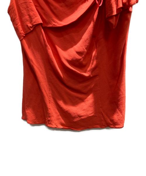 PRADA（プラダ）PRADA (プラダ) ノースリーブブラウス レッド サイズ:36の古着・服飾アイテム