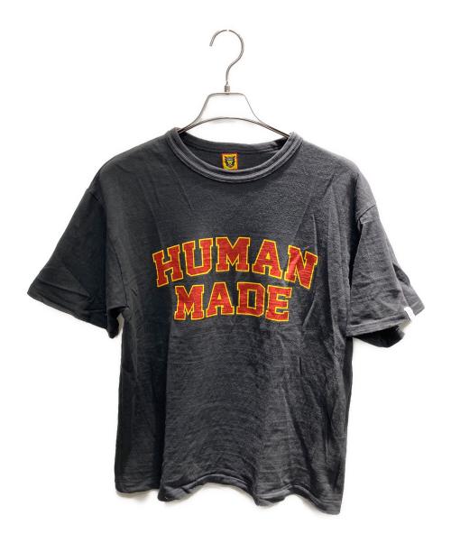 HUMAN MADE（ヒューマンメイド）HUMAN MADE (ヒューマンメイド) 半袖カットソー グレー サイズ:Lの古着・服飾アイテム