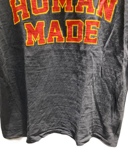 HUMAN MADE（ヒューマンメイド）HUMAN MADE (ヒューマンメイド) 半袖カットソー グレー サイズ:Lの古着・服飾アイテム