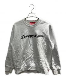 SUPREME（シュプリーム）の古着「Futura Logo Crewneck 20AW プリントスウェット」｜ライトグレー