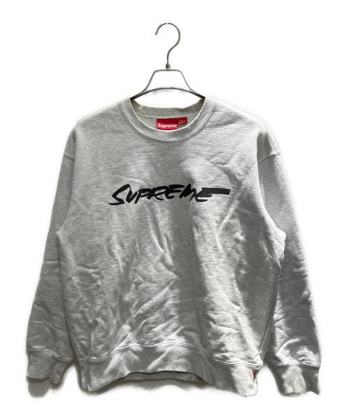 SUPREME（シュプリーム）SUPREME (シュプリーム) Futura Logo Crewneck 20AW プリントスウェット ライトグレー サイズ:Mの古着・服飾アイテム