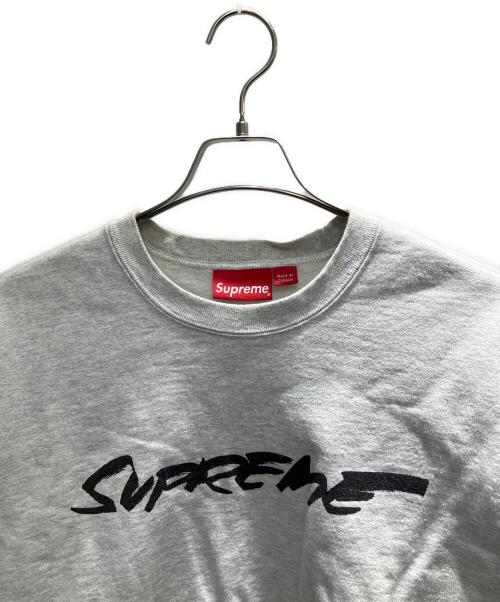 SUPREME（シュプリーム）SUPREME (シュプリーム) Futura Logo Crewneck 20AW プリントスウェット ライトグレー サイズ:Mの古着・服飾アイテム