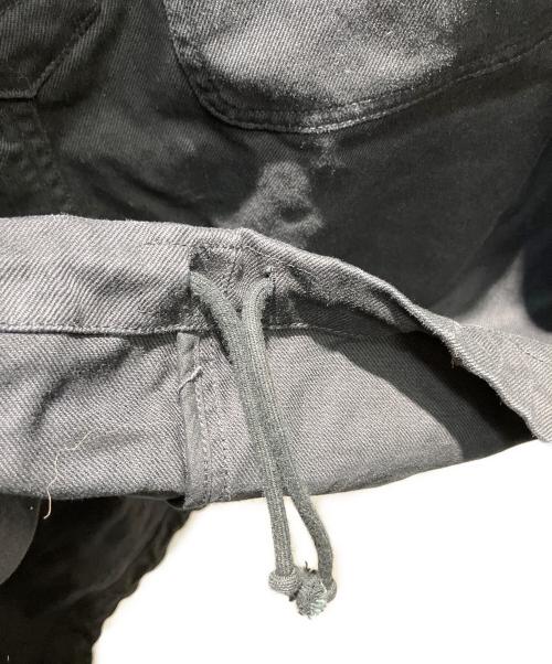 MHL（マーガレットハウエル）MHL (マーガレットハウエル) ブラックコットンミリタリージャケット ミリタリージャケット ブラック サイズ:Lの古着・服飾アイテム