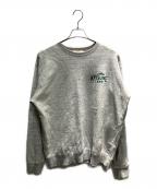 maison kitsuneメゾンキツネ）の古着「キャンプスウェットシャツ スウェット」｜ライトグレー