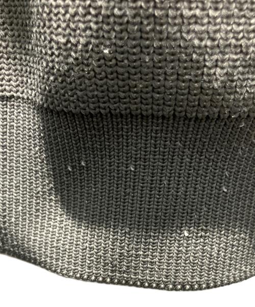 N.HOOLYWOOD（エヌ ハリウッド）N.HOOLYWOOD (エヌ ハリウッド) FALL 2025 リバーシブル クルーネックニット EXCHANGE SERVICE TOPS KNIT 厚手ニット カーキ サイズ:38の古着・服飾アイテム
