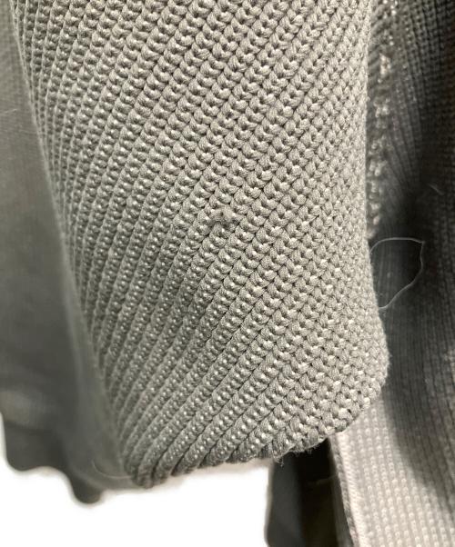 N.HOOLYWOOD（エヌ ハリウッド）N.HOOLYWOOD (エヌ ハリウッド) FALL 2025 リバーシブル クルーネックニット EXCHANGE SERVICE TOPS KNIT 厚手ニット カーキ サイズ:38の古着・服飾アイテム