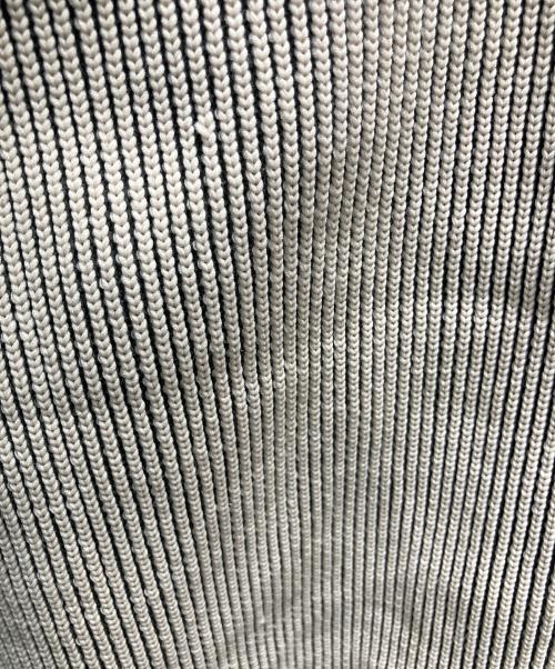 N.HOOLYWOOD（エヌ ハリウッド）N.HOOLYWOOD (エヌ ハリウッド) FALL 2025 リバーシブル クルーネックニット EXCHANGE SERVICE TOPS KNIT 厚手ニット カーキ サイズ:38の古着・服飾アイテム