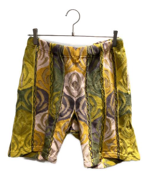 SUPREME（シュプリーム）SUPREME (シュプリーム) Abstract Textured knit Short 22SS ハーフパンツ ダークオリーブ サイズ:Mの古着・服飾アイテム