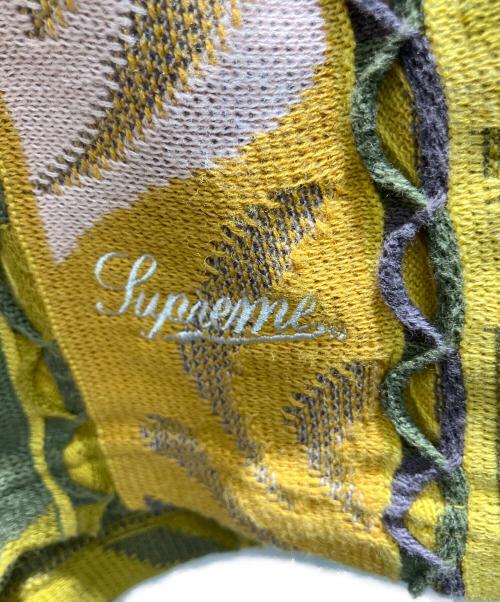 SUPREME（シュプリーム）SUPREME (シュプリーム) Abstract Textured knit Short 22SS ハーフパンツ ダークオリーブ サイズ:Mの古着・服飾アイテム