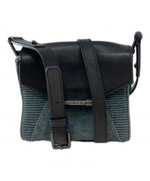 DIESEL（ディーゼル）の古着「NDUSTRIAL DENIM' MINI ショルダーバッグ」｜インディゴ