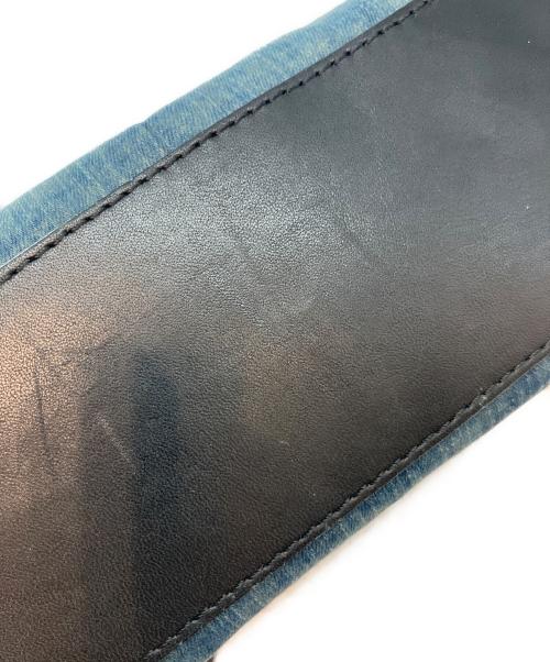 DIESEL（ディーゼル）DIESEL (ディーゼル) NDUSTRIAL DENIM' MINI ショルダーバッグ インディゴの古着・服飾アイテム