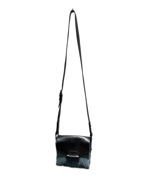 DIESEL（ディーゼル）DIESEL (ディーゼル) NDUSTRIAL DENIM' MINI ショルダーバッグ インディゴの古着・服飾アイテム