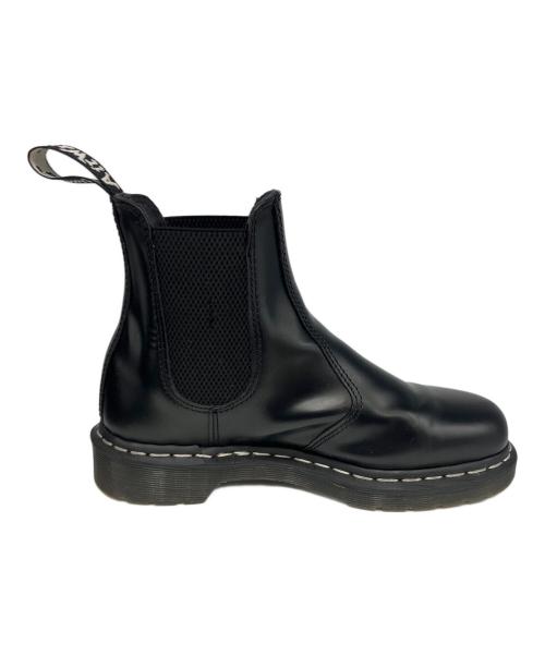 Dr.Martens（ドクターマーチン）Dr.Martens (ドクターマーチン) 【APAC限定】 2976 ホワイトステッチ チェルシーブーツ ブラック サイズ:UK6の古着・服飾アイテム
