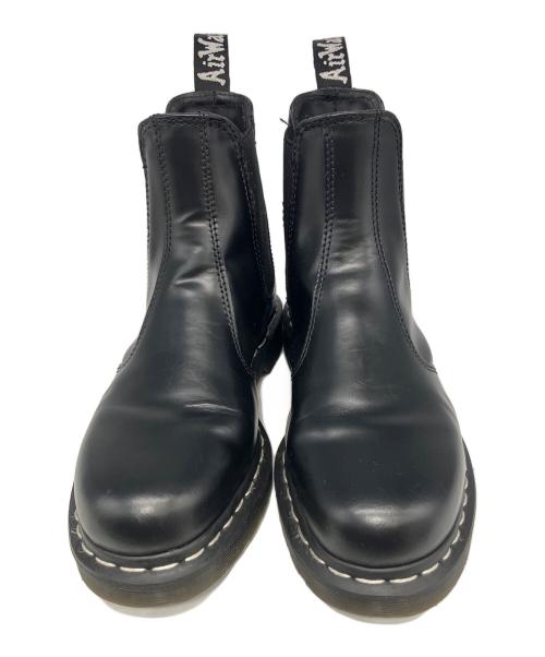 Dr.Martens（ドクターマーチン）Dr.Martens (ドクターマーチン) 【APAC限定】 2976 ホワイトステッチ チェルシーブーツ ブラック サイズ:UK6の古着・服飾アイテム