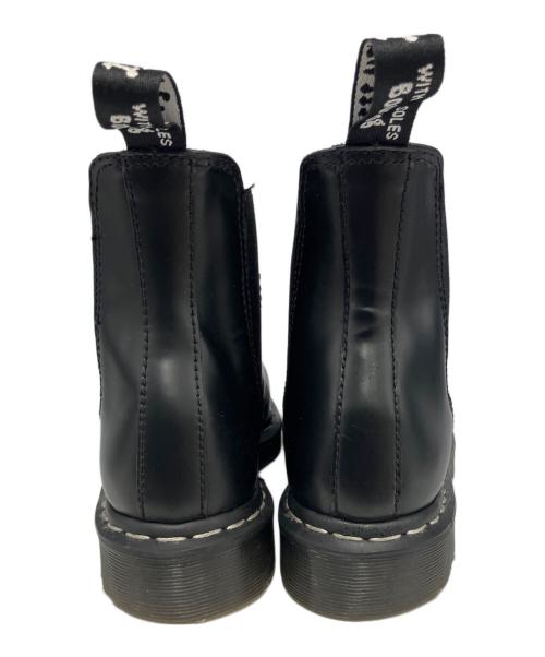 Dr.Martens（ドクターマーチン）Dr.Martens (ドクターマーチン) 【APAC限定】 2976 ホワイトステッチ チェルシーブーツ ブラック サイズ:UK6の古着・服飾アイテム