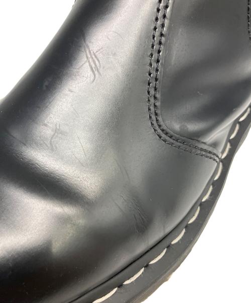 Dr.Martens（ドクターマーチン）Dr.Martens (ドクターマーチン) 【APAC限定】 2976 ホワイトステッチ チェルシーブーツ ブラック サイズ:UK6の古着・服飾アイテム