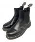 Dr.Martens（ドクターマーチン）の古着「【APAC限定】 2976 ホワイトステッチ チェルシーブーツ」｜ブラック