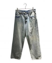 ARMANI EXCHANGE（アルマーニ エクスチェンジ）の古着「デニムパンツ」｜ブルー
