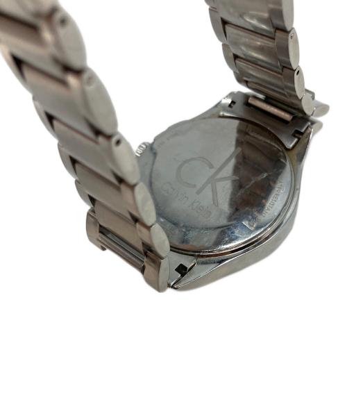 Calvin Klein（カルバンクライン）Calvin Klein (カルバンクライン) クォーツ SSブレスレット リストウォッチ ホワイトの古着・服飾アイテム