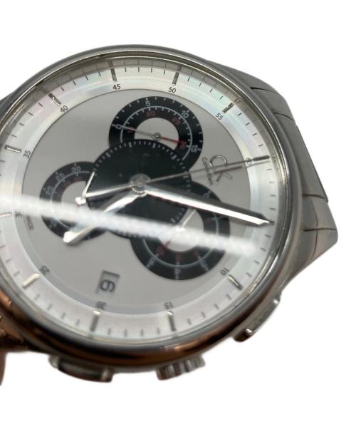 Calvin Klein（カルバンクライン）Calvin Klein (カルバンクライン) クォーツ SSブレスレット リストウォッチ ホワイトの古着・服飾アイテム