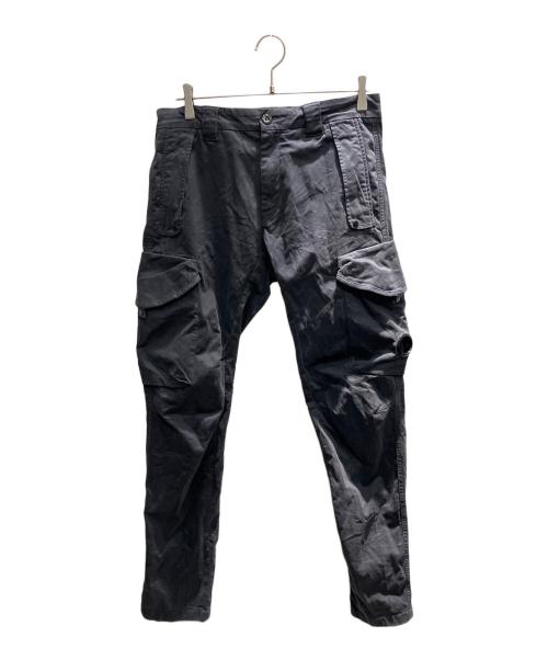 C.P COMPANY（シーピーカンパニー）C.P COMPANY (シーピーカンパニー) ストレッチサテン エルゴノミック レンズ カーゴパンツ パンツ ネイビー サイズ:46の古着・服飾アイテム