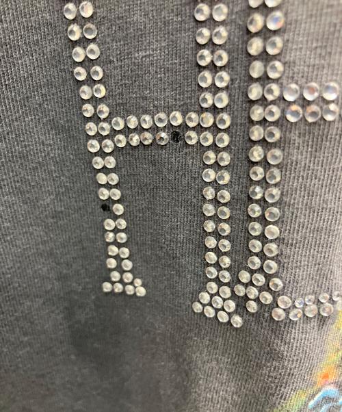 EV BRAVAFO（エル・ブラバード）EV BRAVAFO (エル・ブラバード) プリントTシャツ グレー サイズ:XLの古着・服飾アイテム