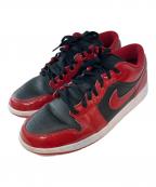 NIKEナイキ）の古着「AIR JORDAN1 LOW SE エアジョーダン ローカットスニーカー」｜ブラック×バーシティレッド