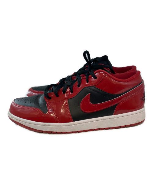 NIKE（ナイキ）NIKE (ナイキ) AIR JORDAN1 LOW SE エアジョーダン ローカットスニーカー ブラック×バーシティレッド サイズ:27cmの古着・服飾アイテム