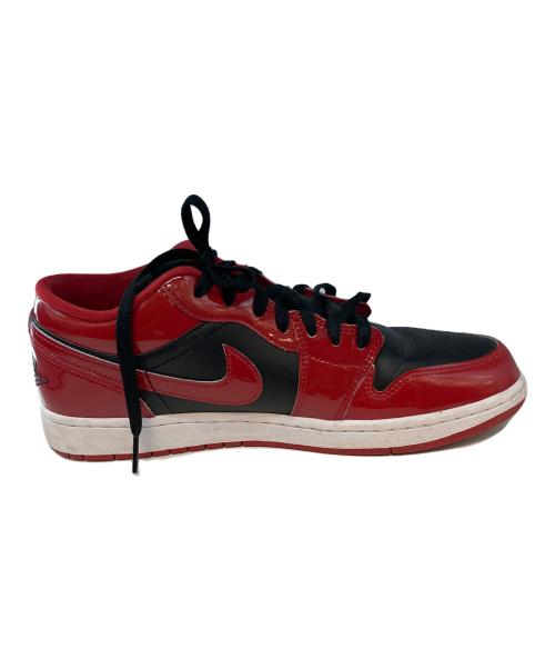 NIKE（ナイキ）NIKE (ナイキ) AIR JORDAN1 LOW SE エアジョーダン ローカットスニーカー ブラック×バーシティレッド サイズ:27cmの古着・服飾アイテム
