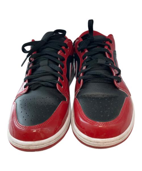 NIKE（ナイキ）NIKE (ナイキ) AIR JORDAN1 LOW SE エアジョーダン ローカットスニーカー ブラック×バーシティレッド サイズ:27cmの古着・服飾アイテム
