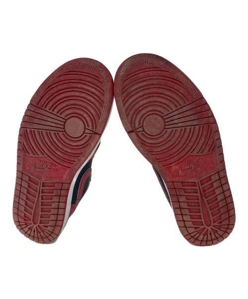 NIKE（ナイキ）NIKE (ナイキ) AIR JORDAN1 LOW SE エアジョーダン ローカットスニーカー ブラック×バーシティレッド サイズ:27cmの古着・服飾アイテム