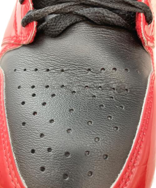 NIKE（ナイキ）NIKE (ナイキ) AIR JORDAN1 LOW SE エアジョーダン ローカットスニーカー ブラック×バーシティレッド サイズ:27cmの古着・服飾アイテム