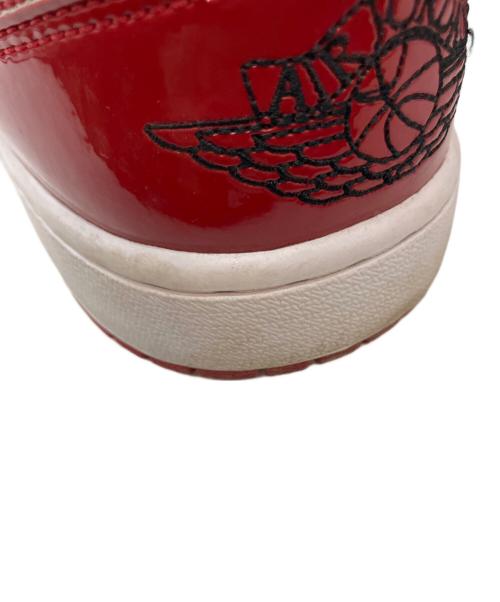 NIKE（ナイキ）NIKE (ナイキ) AIR JORDAN1 LOW SE エアジョーダン ローカットスニーカー ブラック×バーシティレッド サイズ:27cmの古着・服飾アイテム