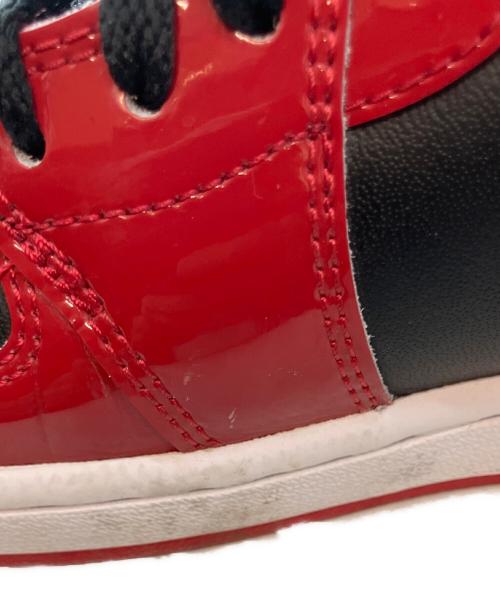NIKE（ナイキ）NIKE (ナイキ) AIR JORDAN1 LOW SE エアジョーダン ローカットスニーカー ブラック×バーシティレッド サイズ:27cmの古着・服飾アイテム