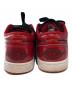 中古・古着 NIKE (ナイキ) AIR JORDAN1 LOW SE エアジョーダン ローカットスニーカー ブラック×バーシティレッド サイズ:27cm：12000円