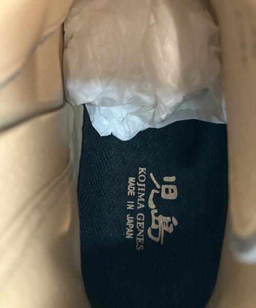 児島ジーンズ（コジマジーンズ）児島ジーンズ (コジマジーンズ) ハイカットレザースニーカー ブラック サイズ:27cmの古着・服飾アイテム