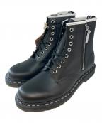 Dr.Martensドクターマーチン）の古着「1460 ZIPPED HDW 8ホールブーツ」｜ブラック