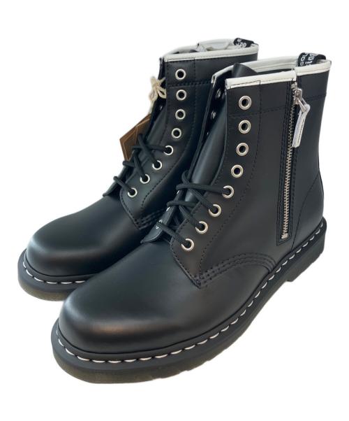 Dr.Martens（ドクターマーチン）Dr.Martens (ドクターマーチン) 1460 ZIPPED HDW 8ホールブーツ ブラック サイズ:UK8の古着・服飾アイテム
