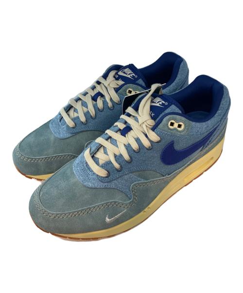 NIKE（ナイキ）NIKE (ナイキ) Air Max 1 PRM Dirty Denim ローカットスニーカー インディゴ サイズ:27cmの古着・服飾アイテム