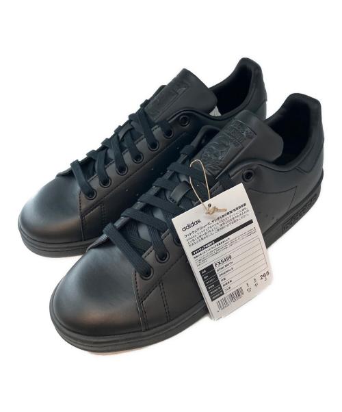 adidas（アディダス）adidas (アディダス) STANSMITH スタンスミス ローカットスニーカー ブラック サイズ:26.5cmの古着・服飾アイテム