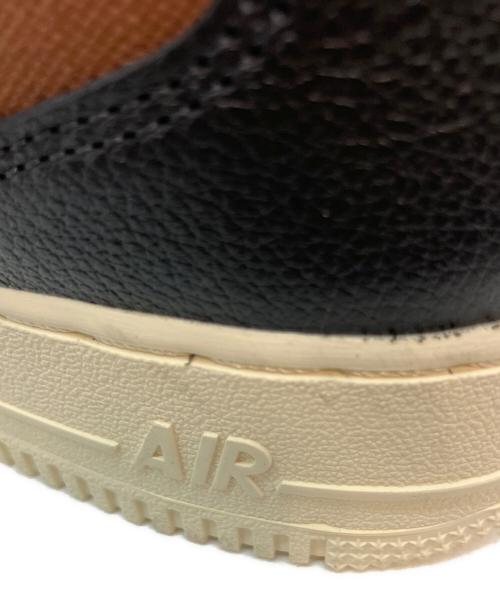 NIKE（ナイキ）NIKE (ナイキ) AIR FORCE1 MID 07 LX エアフォース1 OFF-NOIR AND PECAN ハイカットスニーカー ブラウン サイズ:27cmの古着・服飾アイテム