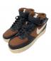 NIKE（ナイキ）の古着「AIR FORCE1 MID 07 LX エアフォース1 OFF-NOIR AND PECAN ハイカットスニーカー」｜ブラウン