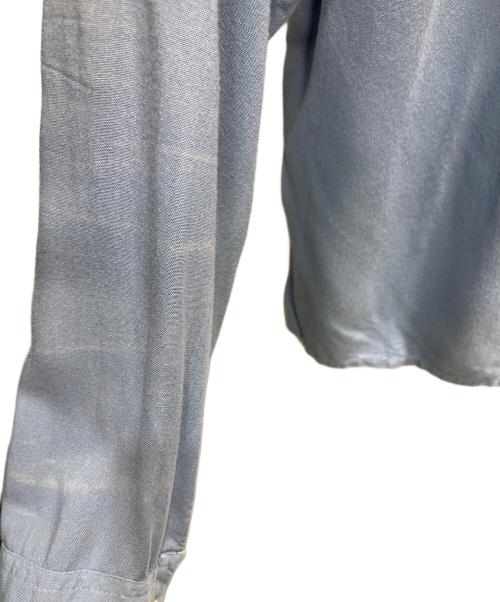 BRENT（ブレント）BRENT (ブレント) 60s オープンカラーシャツ スカイブルー サイズ:Mの古着・服飾アイテム