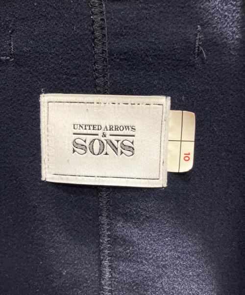 UNITED ARROWS & SONS（ユナイテッドアローズ＆サンズ）UNITED ARROWS & SONS (ユナイテッドアローズ＆サンズ) テーラードジャケット ネイビー サイズ:Lの古着・服飾アイテム