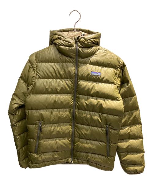 Patagonia（パタゴニア）Patagonia (パタゴニア) Hi-Loft Down Sweater Hoody オリーブ サイズ:XSの古着・服飾アイテム