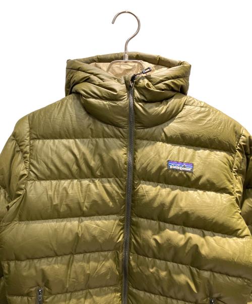 Patagonia（パタゴニア）Patagonia (パタゴニア) Hi-Loft Down Sweater Hoody オリーブ サイズ:XSの古着・服飾アイテム