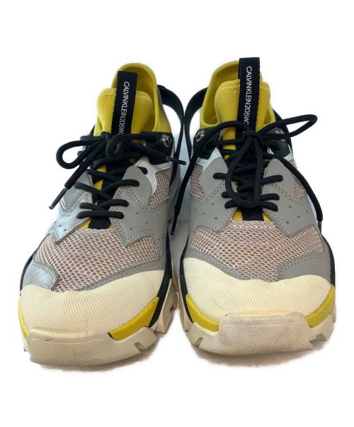 Calvin Klein（カルバンクライン）Calvin Klein (カルバンクライン) Calvin Klein 205W39NYC CARLOS10 ダッドスニーカー グレー サイズ:US10の古着・服飾アイテム