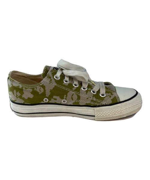 A BATHING APE（アベイシングエイプ）A BATHING APE (アベイシングエイプ) Bapesta REIGN SUPREME ローカットスニーカー オリーブ サイズ:6の古着・服飾アイテム