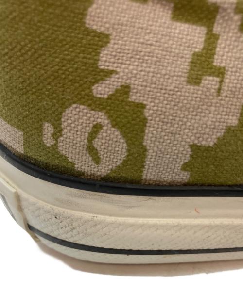 A BATHING APE（アベイシングエイプ）A BATHING APE (アベイシングエイプ) Bapesta REIGN SUPREME ローカットスニーカー オリーブ サイズ:6の古着・服飾アイテム