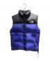 THE NORTH FACE（ザ ノース フェイス）の古着「ダウンベスト」｜ブラック×ブルー